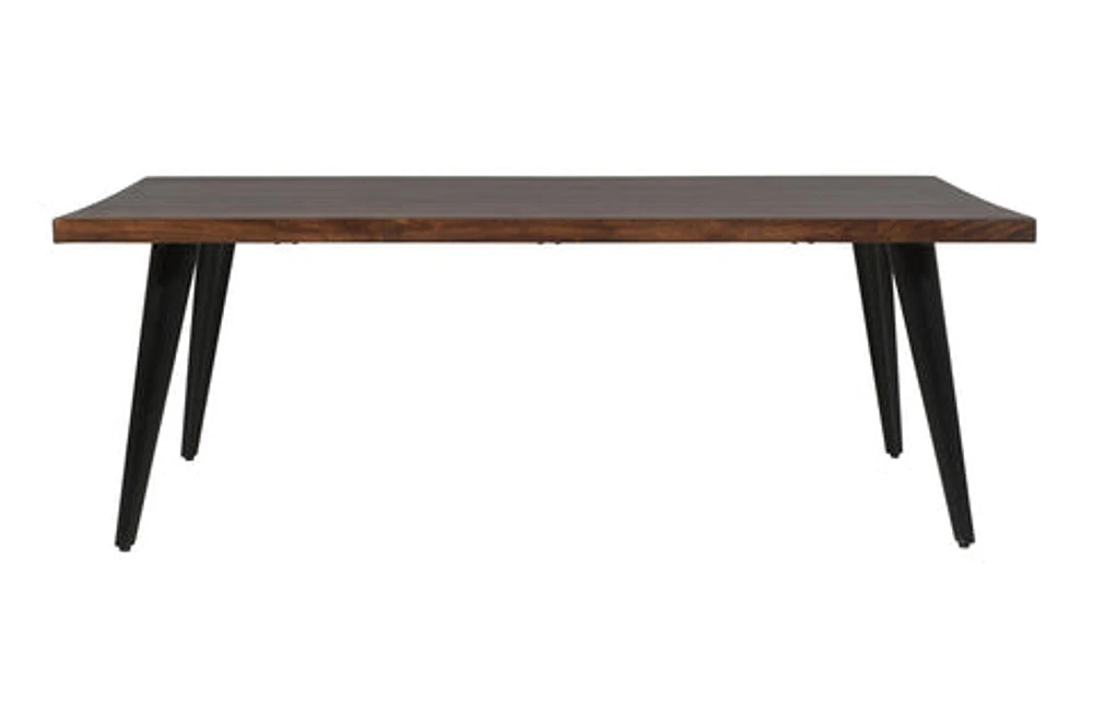 Prelude Coffee Table Rectangular Solid Acacia Wood Walnut