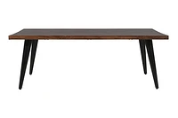 Prelude Coffee Table Rectangular Solid Acacia Wood Walnut