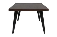 Prelude Coffee Table Rectangular Solid Acacia Wood Walnut