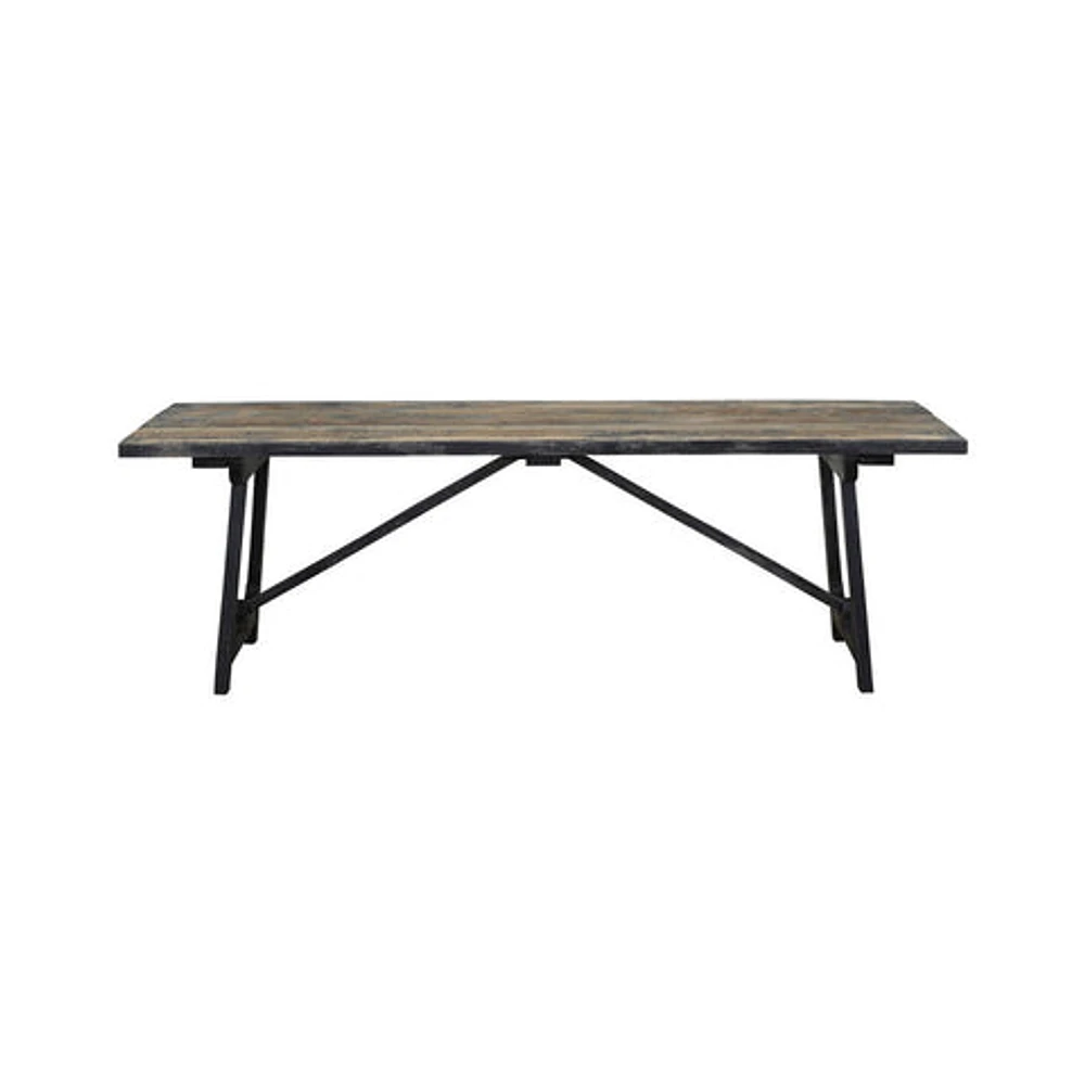 RENAISSANCE DINING TABLE - BLACK ANTIQUE