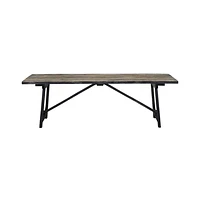 RENAISSANCE DINING TABLE - BLACK ANTIQUE