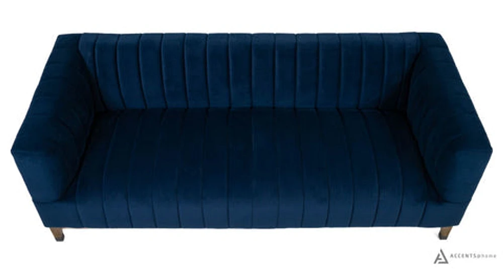 Dolce Large Sofa - Velvet Royal Blue