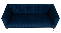 Dolce Large Sofa - Velvet Royal Blue