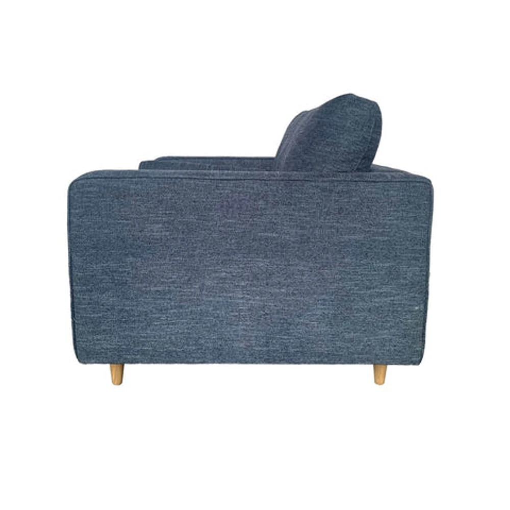 GEORGIA CLUB CHAIR - NAVY CHARCOAL