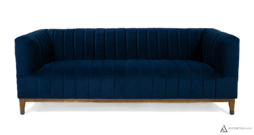 Dolce Large Sofa - Velvet Royal Blue