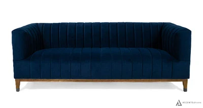 Dolce Large Sofa - Velvet Royal Blue