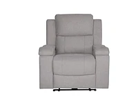 Clinton Power Recliner Chair - Cement