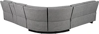 Medford Left Side Facing One Side Power Sofa-Charcoal U8055-19-23