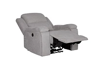 Clinton Power Recliner Chair - Cement