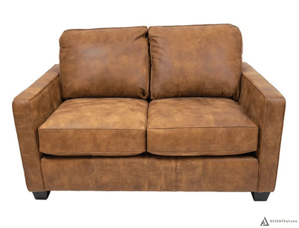 Ripley Loveseat - Biltmore Brown Leather