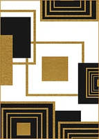 Gatsby Set of 3 Alloy Matt - Golden Frame Wall Art