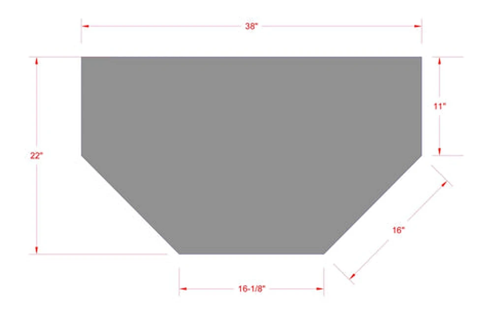 Quadra Corner TV Stand