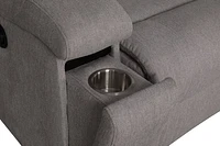 Clinton Power Recliner Chair - Cement