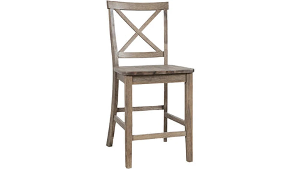 X Back Counter Stool