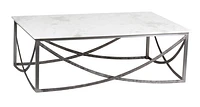 Grace Coffee Table With Marble Top