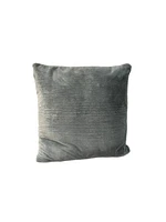 Feather Fabric Cushion - Grey PC-TC1WF-2
