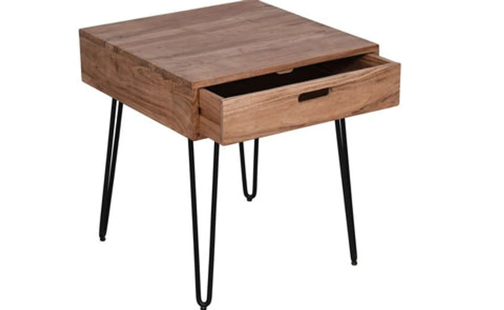 Rollins End Table with Drawer