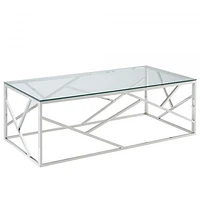 Juniper Coffee Table in Silver