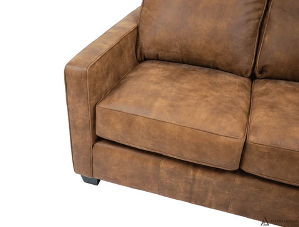 Ripley Loveseat - Biltmore Brown Leather