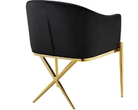 Ainsley Velvet Dining Chair Gold