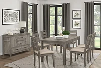 Bainbridge Dining Side Chairs, Grey - Greater Vancouver Furniture