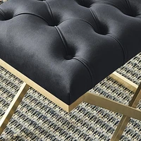 Rada Bench in Black/Gold