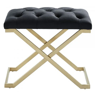 Rada Bench in Black/Gold