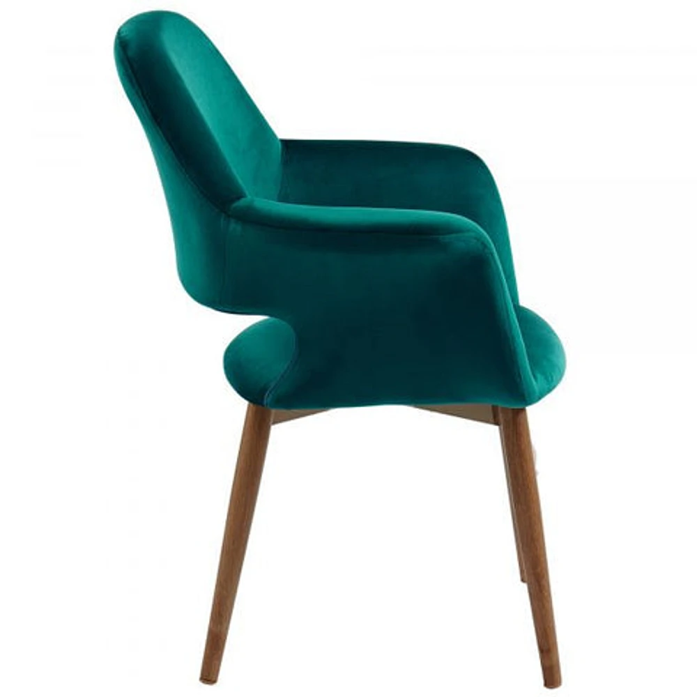 Miranda Accent/Dining Chair in Green