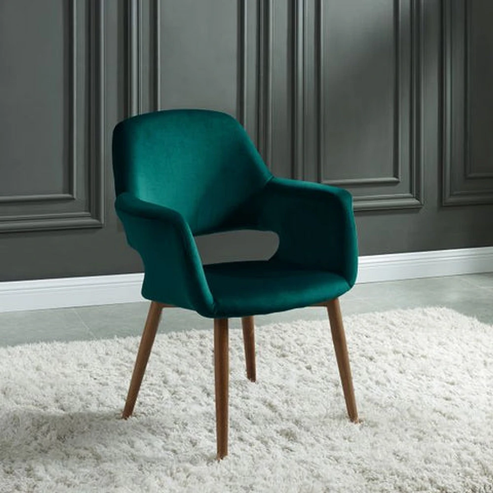 Miranda Accent/Dining Chair in Green