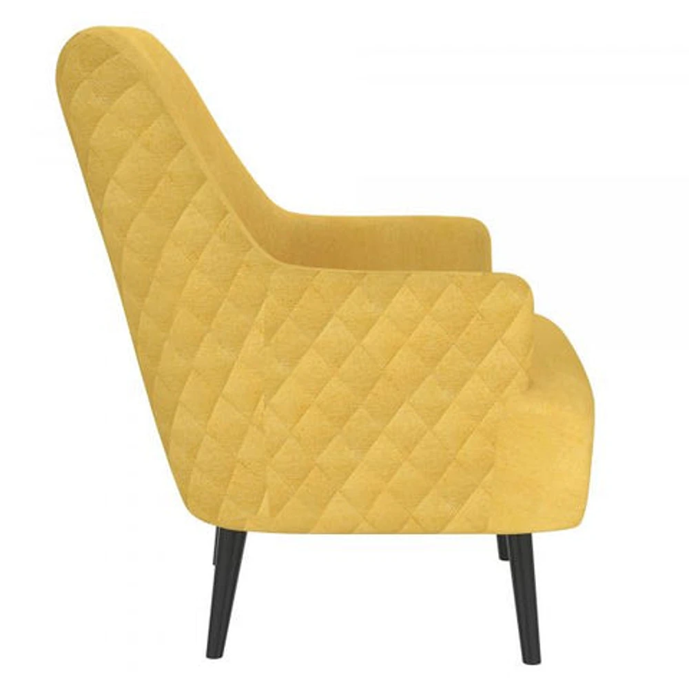 Nomi Accent Chair in Mustard