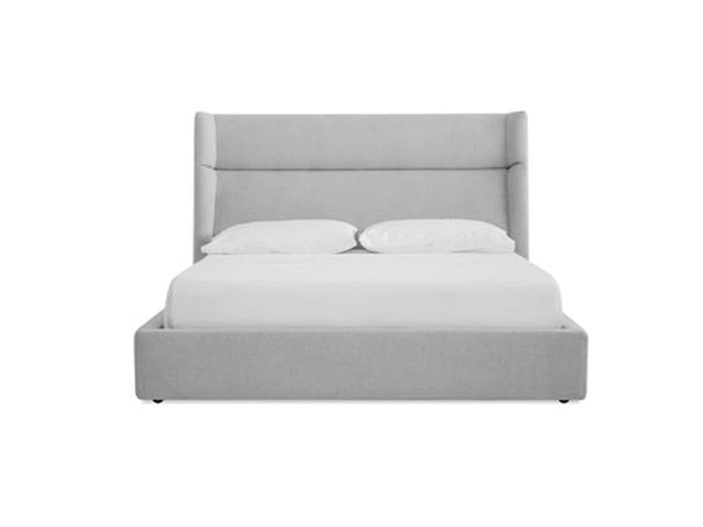 COVE STORAGE BED HEATHER GREY CHENILLE