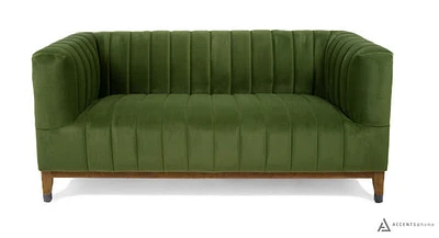 Dolce Loveseat - Velvet Green