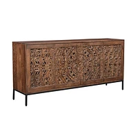 CARVED SIDEBOARD