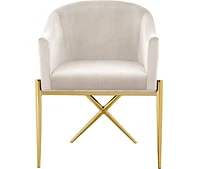 Ainsley Velvet Dining Chair Gold