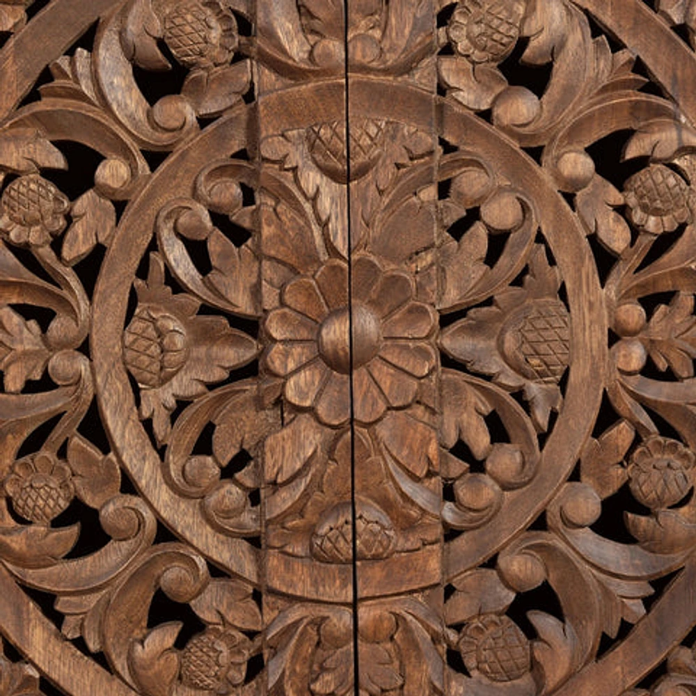 CARVED SIDEBOARD