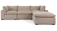 Cloud 4pc Modular Sectional - Regular