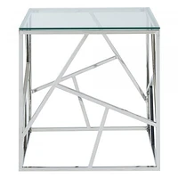 Juniper Accent Table in Silver