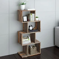 Idris Shelving Unit in Grey