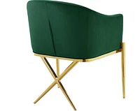 Ainsley Velvet Dining Chair Gold