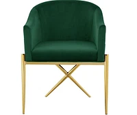 Ainsley Velvet Dining Chair Gold