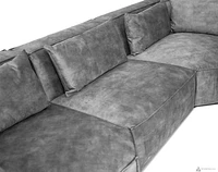 Ken Modular Sectional - Velvet Decent 30