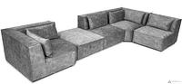 Ken Modular Sectional - Velvet Decent 30