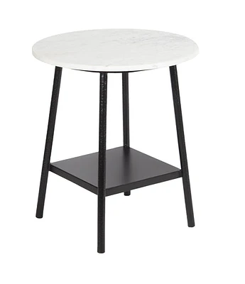 Clarks Marble top End Table