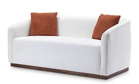 Diane Loveseat - Boucle’ Fabric