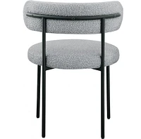 Ronda Dining Chair Boucle Fabric