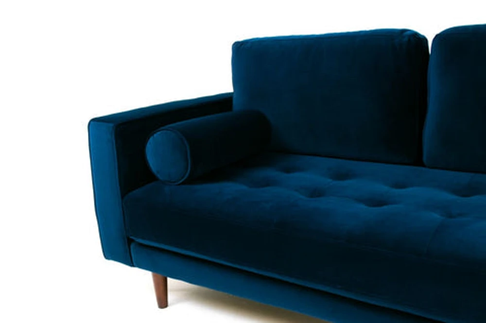 Robbie Velvet Loveseat