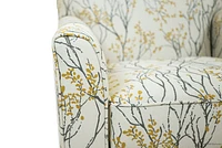 Andrea Fabric Chair - Forsythia Yellow