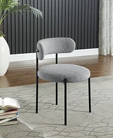 Ronda Dining Chair Boucle Fabric