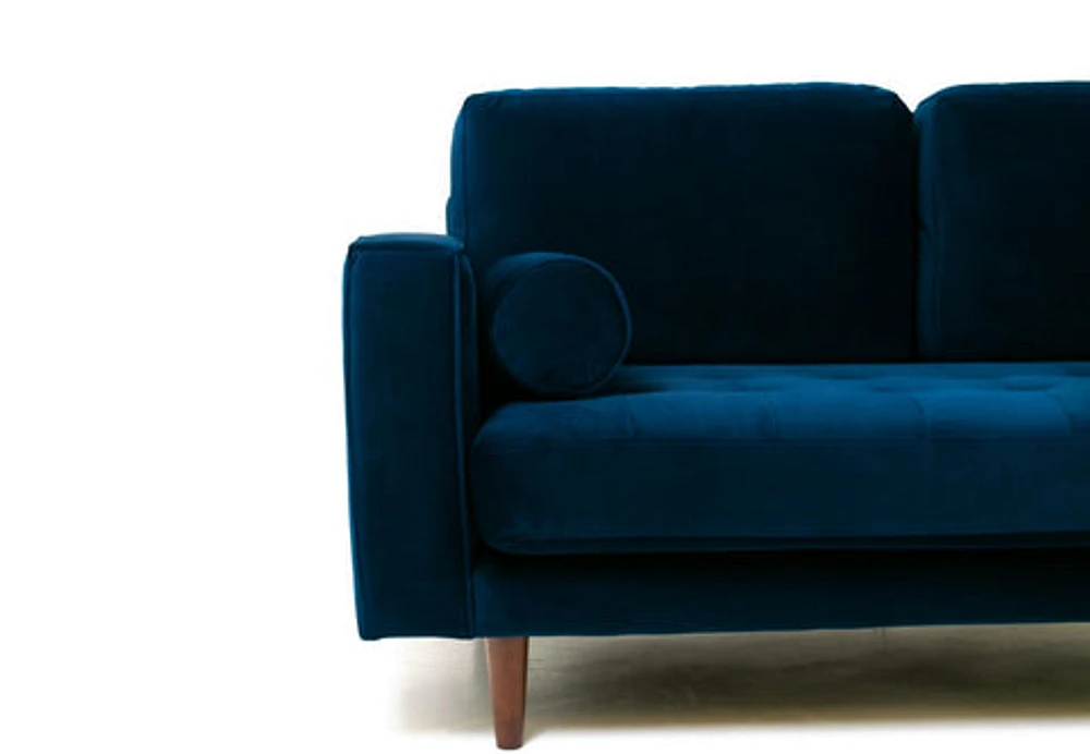 Robbie Velvet Loveseat