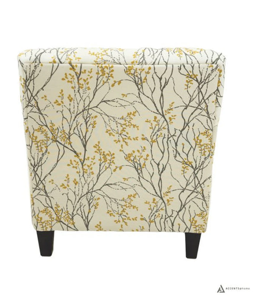 Andrea Fabric Chair - Forsythia Yellow